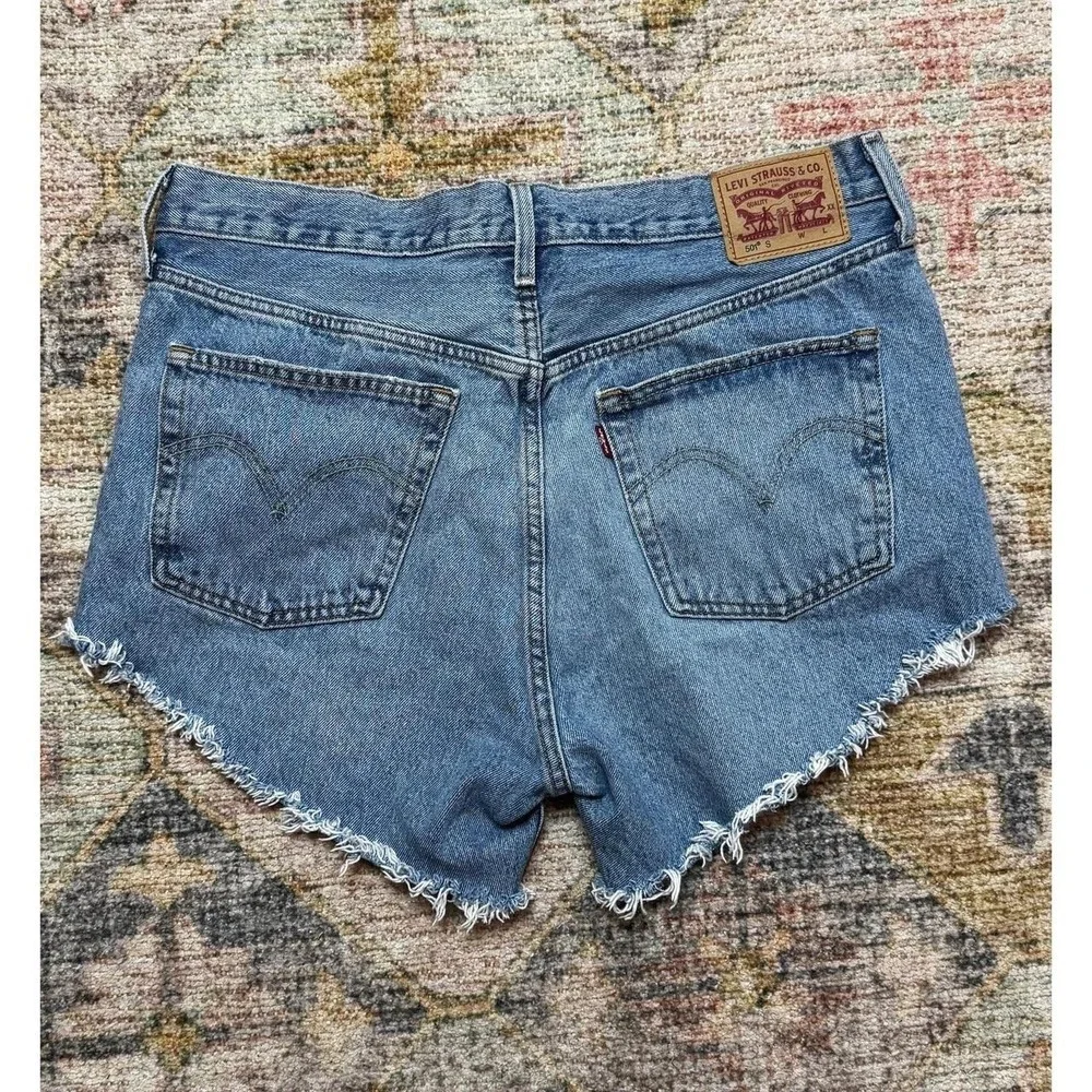 Levi's 501 Skinny Denim Shorts